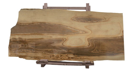 Brentwood natural stone slab on a wooden pallet