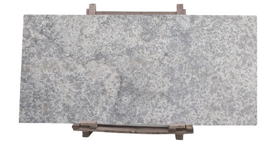 Chateau limestone natural stone slab on a wooden pallet