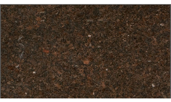 Coffee bean natural stone slab on a wooden pallet