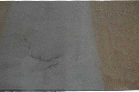 Full color Pennsylvania bluestone thermaled finish stone surface close-up